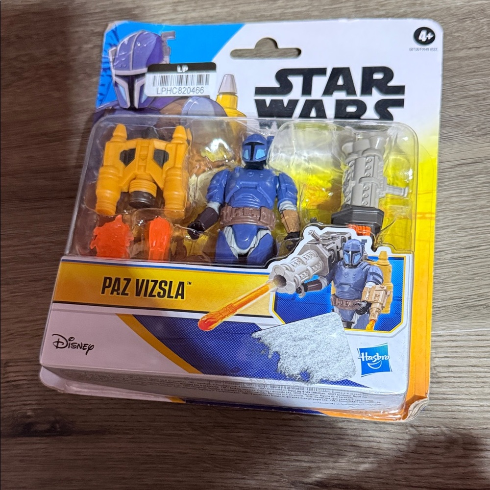 Star Wars Paz Vizsla Blue and Orange Action Figure by Star Wars
